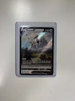 Arceus v SWSH204 Holo Pokemon TCG Promo Card Sword & Shield - Image 1