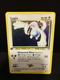 Pokemon 1. Edition Lugia/ Fan Made/ Custom Art Card / Not Original. - Image 2