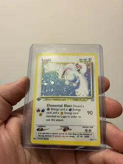 Pokemon 1. Edition Lugia/ Fan Made/ Custom Art Card / Not Original. - Image 3