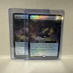 2x Rocket-Powered Goblin Glider (Extended Art) Spider-Man Foil - Image 1