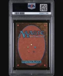 2025 MTG SECRET LAIR DROP SONIC THE HEDGEHOG FOIL GREEN CHAOS EMERALD PSA 8 - Image 2