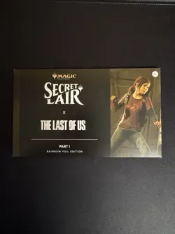 MTG Secret Lair x The Last Of Us Part 1 And 2 BUNDLE - Rainbow Foil - Sealed - Image 1