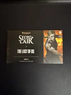 MTG Secret Lair x The Last Of Us Part 1 And 2 BUNDLE - Rainbow Foil - Sealed - Image 2