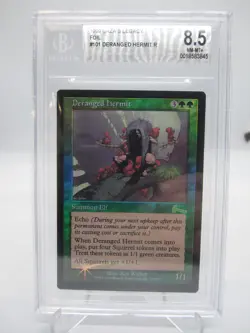 Deranged Hermit - Foil Magic mtg Urza's Legacy BGS Graded 8.5 - Image 1