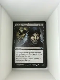 Diabolic Tutor - Magic 2014 (M14) #095 - Uncommon Regular - LP - MTG. A6 - Image 1