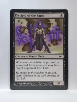 MTG Disciple of the Vault MRD Mirrodin 62 Common - Image 1