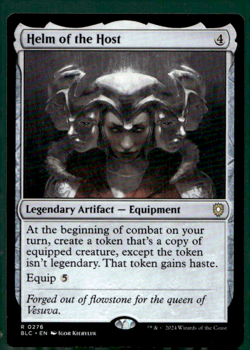 HELM OF THE HOST BLOOMBURROW COMMANDER BLC RARE ARTIFACT EQUIPMENT MTG 276 - Image 1