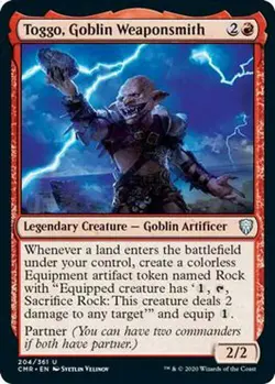 Toggo, Goblin Weaponsmith - x1 or x4 - Commander Legends - MTG, Mint, Uncommon - Image 3