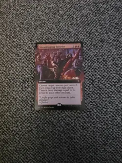 Showstopping Surprise - Extended Art R MTG Commander: Murders at Karlov Manor - Image 1