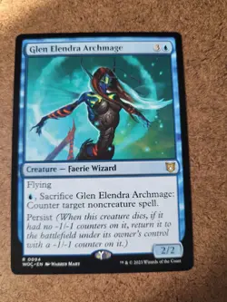 Glen Elendra Archmage Commander: Wilds of Eldraine Regular - Image 1