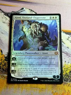 Foil - Ajani, Outland Chaperone - 4 / NM / English MTG - Image 5