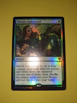 FOIL Threats Undetected x1 Dominaria United 1x MTG Magic the Gathering - Image 1