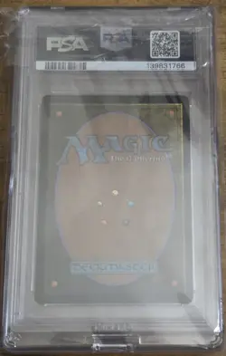 2025 MTG SECRET LAIR DROP SONIC THE HEDGEHOG FOIL RED CHAOS EMERALD PSA 9 - Image 4