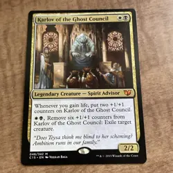 Karlov of the Ghost Council NM Commander 2015 #046 MTG TCG CARD REGULAR - Image 1