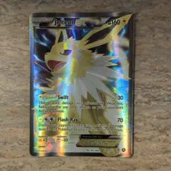 Pokemon Jolteon EX 028A/083 Alternate Art Promo Holo 160HP English TCG Card - Image 1