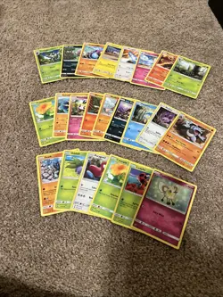 20+ Pokemon Pokemon Cards Sun & Moon Burning Shadows Cards Lot - Image 1