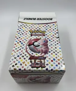 Pokemon Scarlet & Violet EMPTY 151 Booster Bundle Display BOX ONLY - Image 3