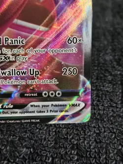 Pokemon TCG Swsh08: Fusion Strike Gengar VMAX 157/264 Holo - Image 4