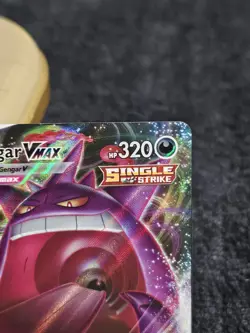 Pokemon TCG Swsh08: Fusion Strike Gengar VMAX 157/264 Holo - Image 5