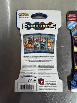 4x Pokemon XY Evolutions Sleeved Booster Packs Art Set Factory Sealed Blister - Image 5