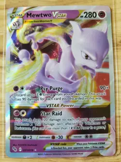 Mewtwo VSTAR 031/078 Pokemon GO Holo - Image 1