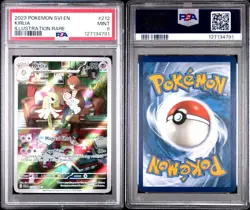 2023 POKEMON SVI EN-SCARLET & VIOLET ILLUSTRATION RARE #212 KIRLIA PSA 9 - Image 3