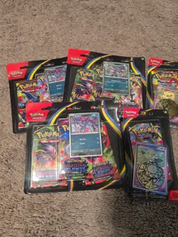 pokemon mega evolution phantasmal flames booster packs - Image 1