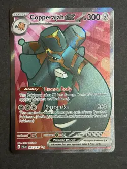 Copperajah ex 245/193 Full Art Paldea Evolved Pokemon TCG NM/MINT - Image 1