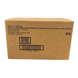Pokemon TCG Salamence & Reshiram ex PREMIUM COLLECTION BOX CASE Sealed 6 Boxes - Image 1