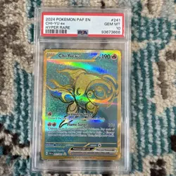 PSA 10 Chi-Yu ex Hyper Rare Gold 241/091 10 Gem Mint 2024 Pokemon EN - Image 1