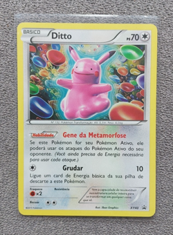 Ditto XY40 Pokemon Black Star Promo Holo PORTUGUESE LP/NM - Image 1
