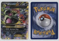 M Tynranitar EX Russian Pokemon XY Ancient Origins #43 - Image 3