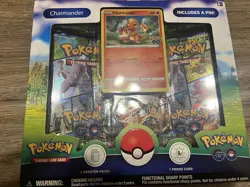 TCG Pokemon GO Charmander Pin Collection Box - Image 4