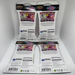 Pokemon TCG x4 Fusion Strike Sleeved Booster Pack Art Set New & Sealed - Image 2