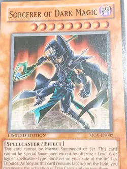 Yu-Gi-Oh! Sorcerer of Dark Magic MOV-EN002 Limited Edition Promo - LP - Image 3