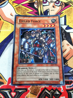 Exiled Force lod-023 Unltd Ed (LP/MP) Super Rare Yu-Gi-Oh! - Image 1