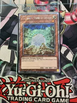 The White Stone Of Legend Platinum Secret Rare RA03-EN208 Yugioh Blue-Eyes - Image 1