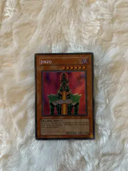 Yu-Gi-Oh Prismatic Secret Rare Holofoil Jinzo BPT-011 M/Nm Condition - Image 2