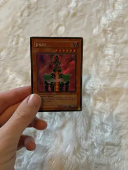 Yu-Gi-Oh Prismatic Secret Rare Holofoil Jinzo BPT-011 M/Nm Condition - Image 3
