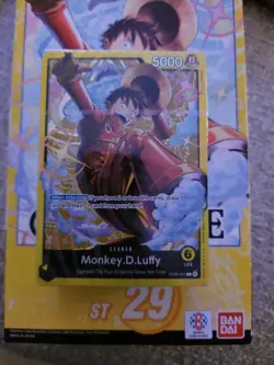 Monkey.D.Luffy (001) ST29-001 Starter Deck 29: Egghead Foil - Image 1