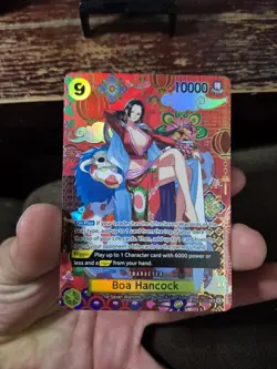 ONE PIECE Boa Hancock - OP14-112 (SP) - The Azure Sea's Seven (OP14) MINT - Image 3