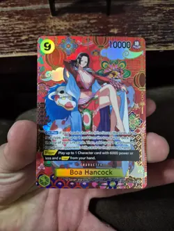 ONE PIECE Boa Hancock - OP14-112 (SP) - The Azure Sea's Seven (OP14) MINT - Image 4