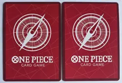 One Piece OPTCG Monkey D. Luffy ST29-001 L & L* Parallel Set - NM - Image 2