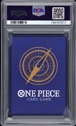 2024 ONE PIECE OP06-WINGS OF THE CAPTAIN MANGA ALTERNATE ART RORONOA ZORO PSA 10 - Image 2