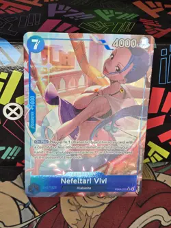 In Hand! One Piece EB04-025 Nefeltari Vivi Alt Art OP14 The Azure Sea’s Seven NM - Image 1