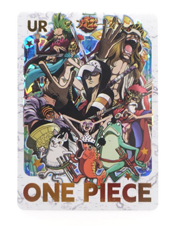 Trafalgar Law One Piece UR Chibi Anime Collectible Card - Image 1
