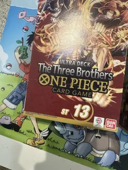 Lot Of 2 ONE PIECE Card Game ST-13 The Three Brothers Starter Deck SEALED - Image 2