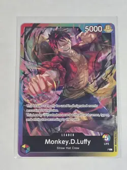 Monkey.D.Luffy (Release Event Leader) - One Piece TCG - English NM Promo - Image 1