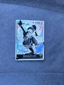 ONE PIECE Monkey.D.Luffy ST29-001 Alt Art Parallel Egghead English - Image 1
