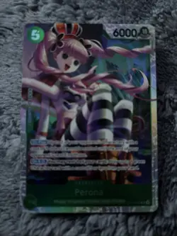 One Piece Perona OP14-033 SR AZURE SEA'S SEVEN ENGLISH OP14 - Image 1